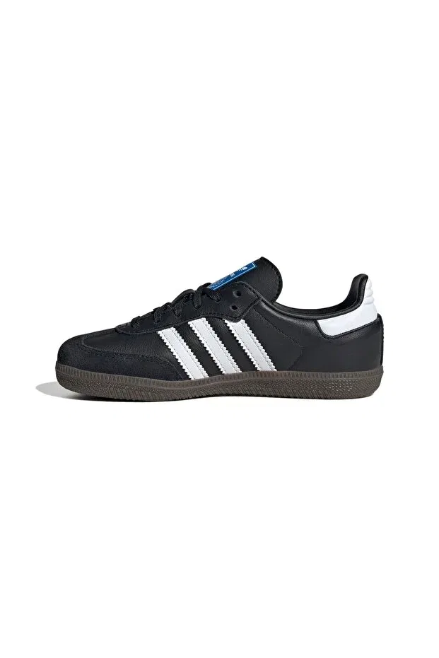 Детские кроссовки для девочек текстильные Samba Og C Unisex Kids Sneakers Ie3678 Adidas, Core Black — фото 2