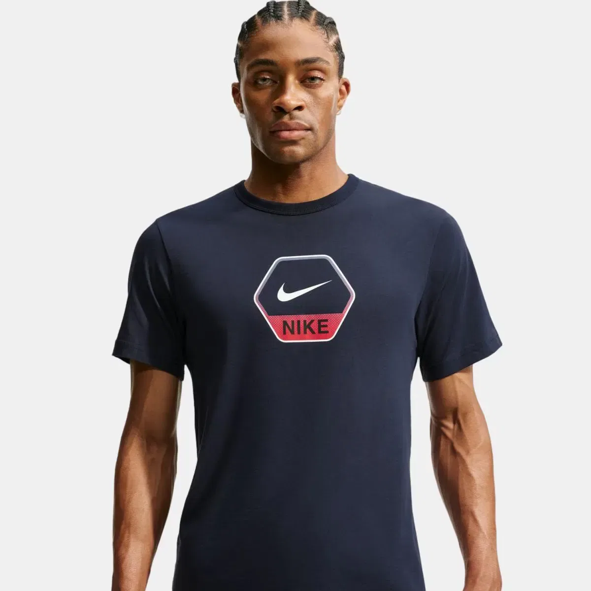 Мужская футболка хлопковая Sportswear Nike, Azul