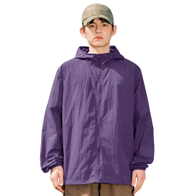 Детская ветровка с защитой от солнца MINISO, Aurora Purple — фото 4