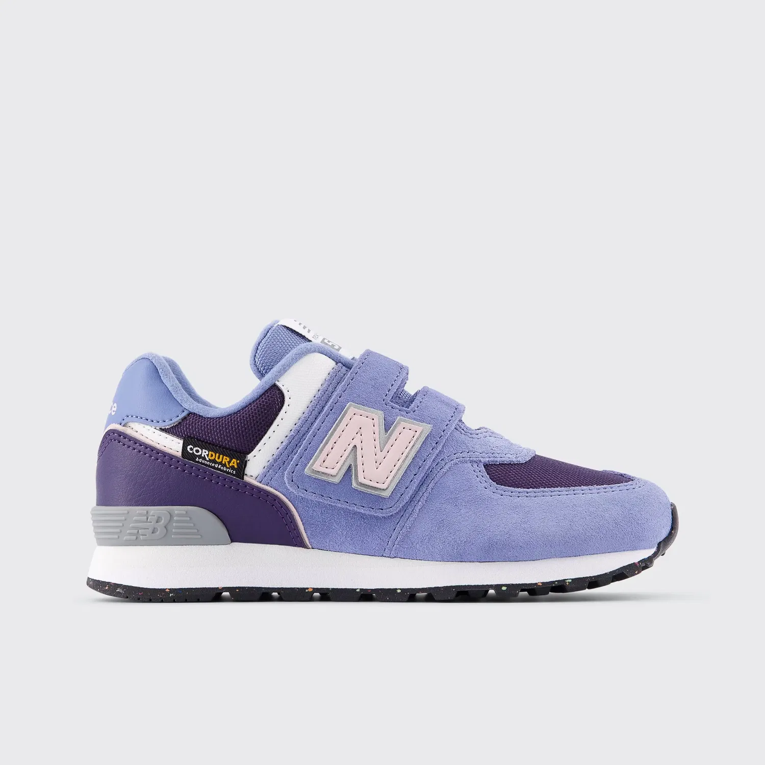 Детские кроссовки для мальчиков с липучками 574 Hook & Loop New Balance, Мorado