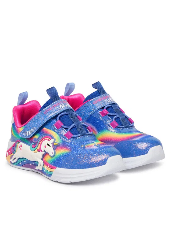 Кроссовки S-Lights: Unicorn Chaser Skechers, синий — фото 2