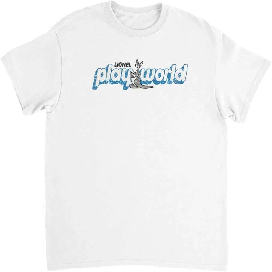 Мужская футболка с винтажным лого Lionel Playworld, White