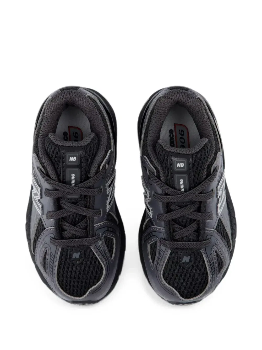 Кроссовки 1906 со шнурками-банджи New Balance Kids, серый — фото 4