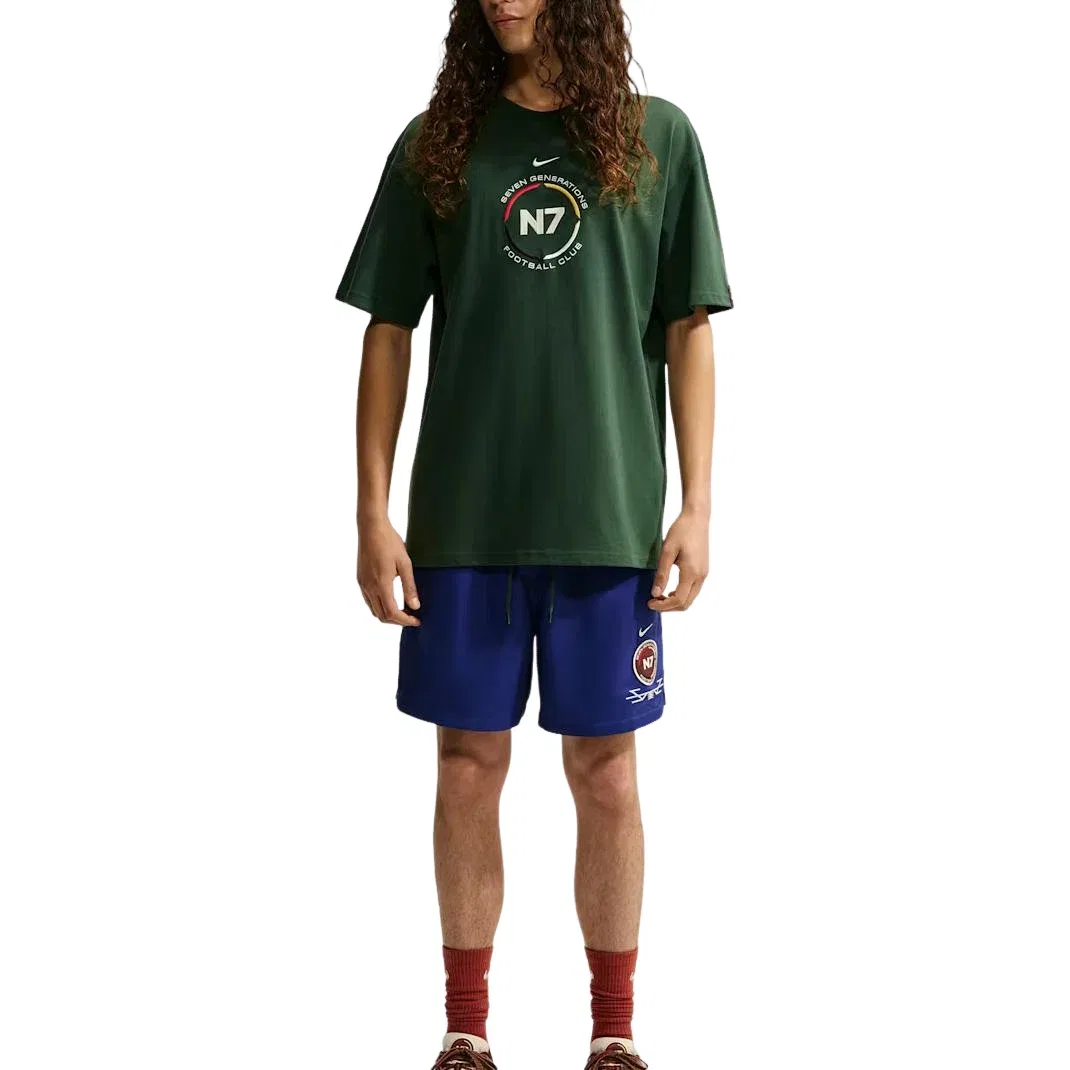 Мужская футболка с коротким рукавом Nike Sportswear, зеленый — фото 3