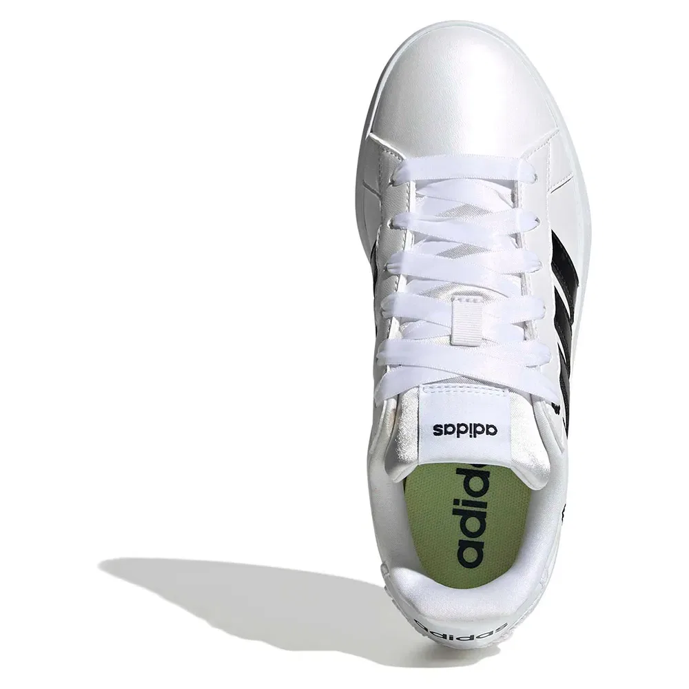 Кроссовки Grand Court 30 Junior Adidas, белый — фото 2