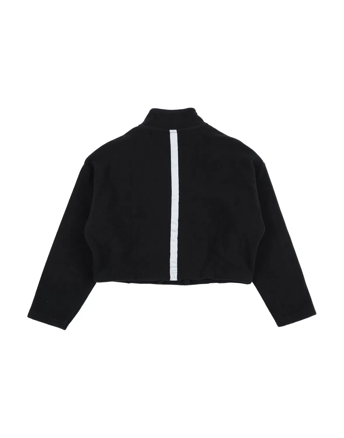 Детский свитшот с принтом Nike Sportswear Big Kids' (Girls') Long-Sleeve Top Nike, черный — фото 2