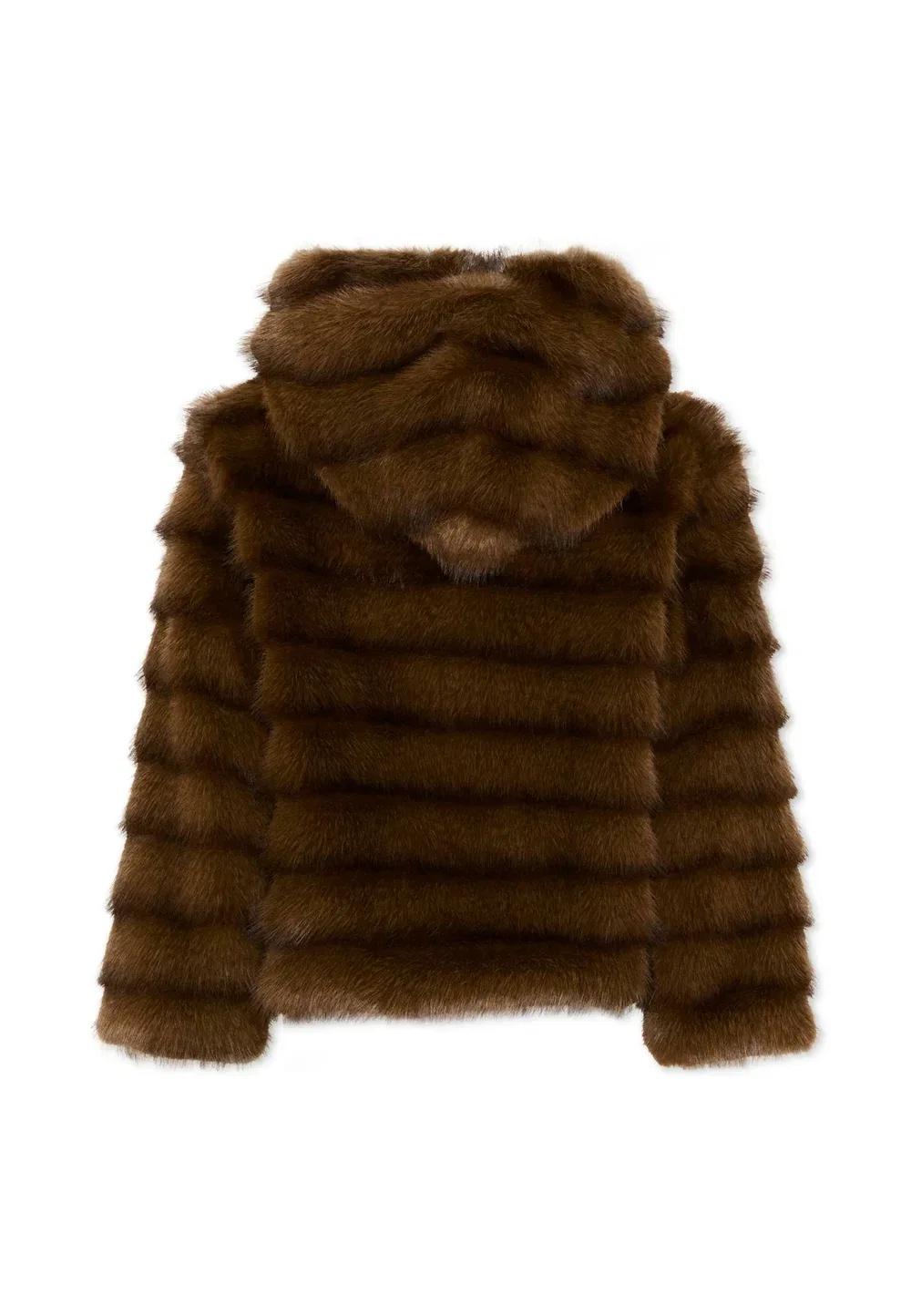 Cappotto invernale - зимняя куртка Monnalisa, Brown — фото 2