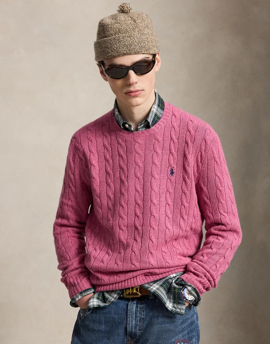 Свитер Polo Ralph Lauren розового цвета — фото 2