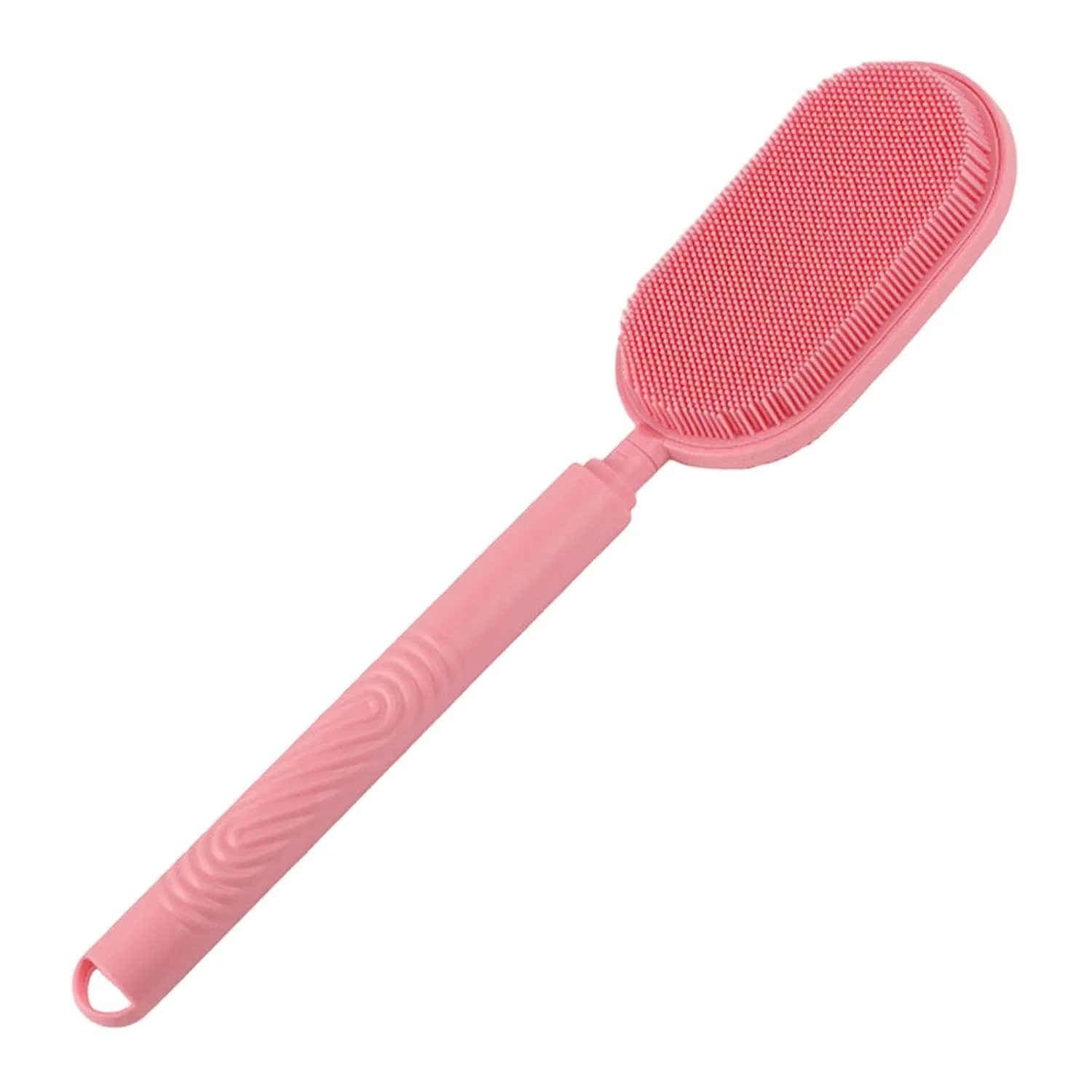 Щетка для тела с регулируемой ручкой, двойная, Sharplace, 37-70 см, Rosa