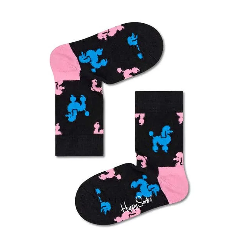 Носки Poodle Happy Socks, черный