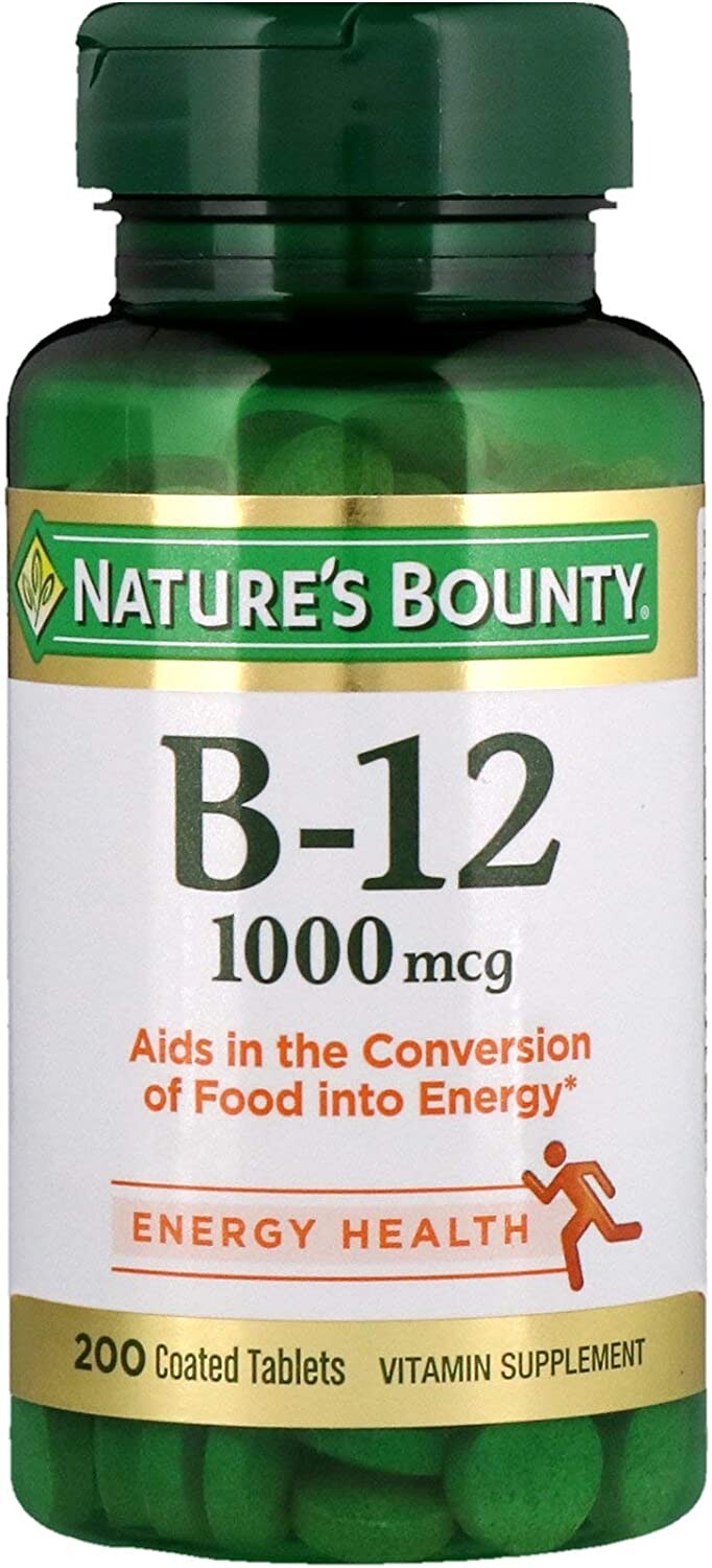 

Комплекс витамин группы В-12 Nature's Bounty, 1000 мкг