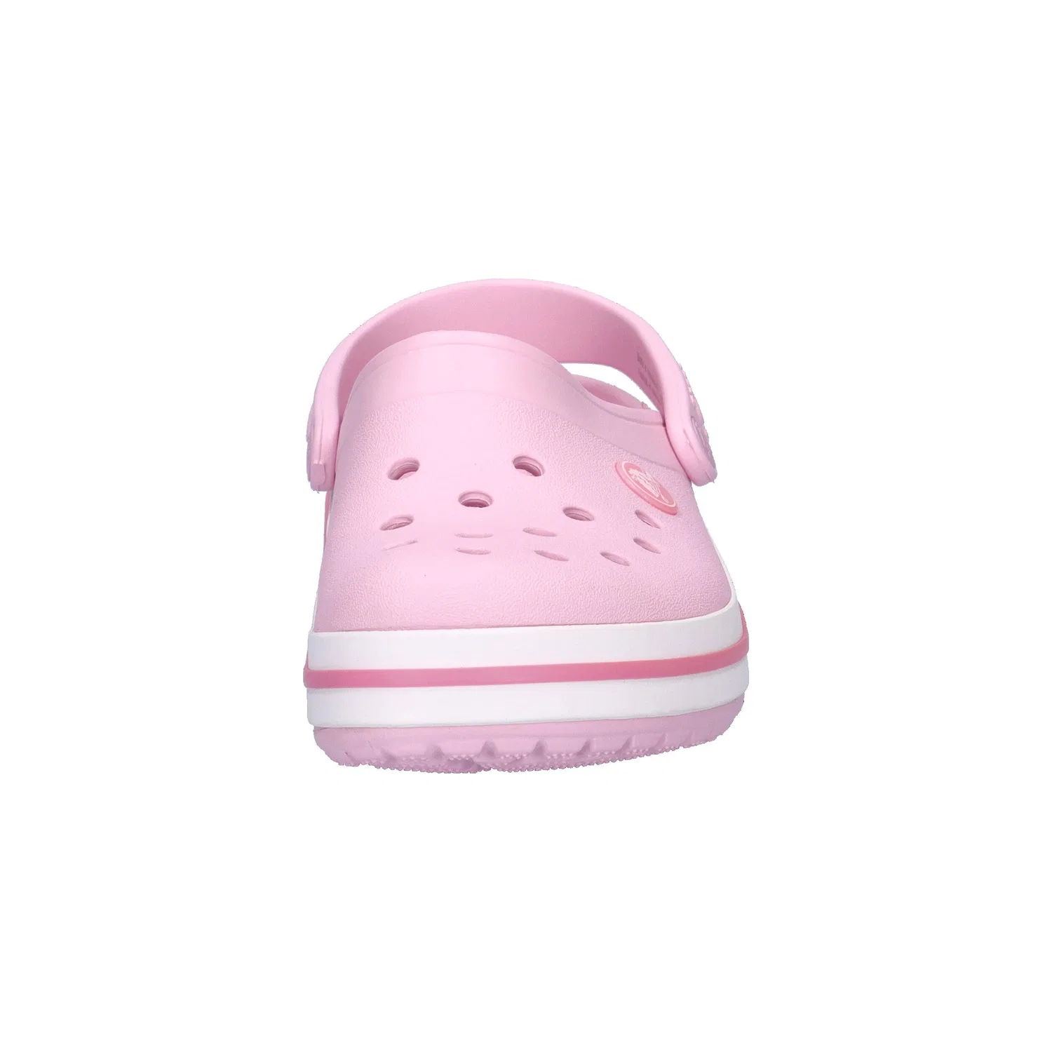Детские сандалии-клог с гоночной полосой Crocband Crocs, Rosa — фото 3