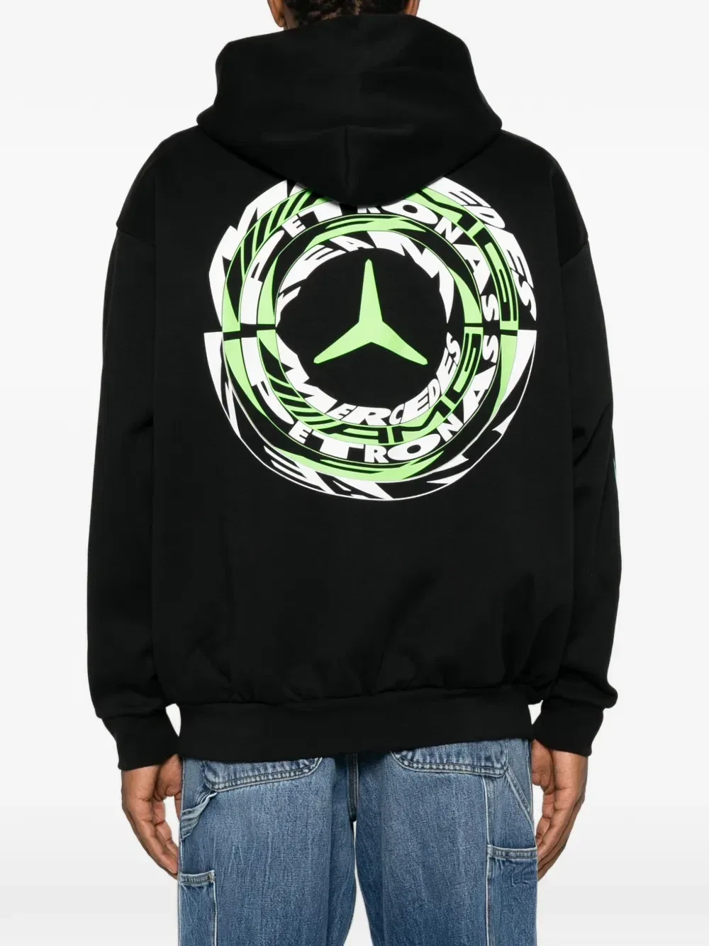 Толстовка с графическим принтом adidas X Mercedes-AMG Petronas Formula 1 Team, черный — фото 4