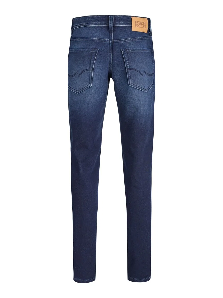 Джинсы Jack & Jones Junior Slim fit 'JJIGlenn JJOriginal' цвета «ночной синий» — фото 2