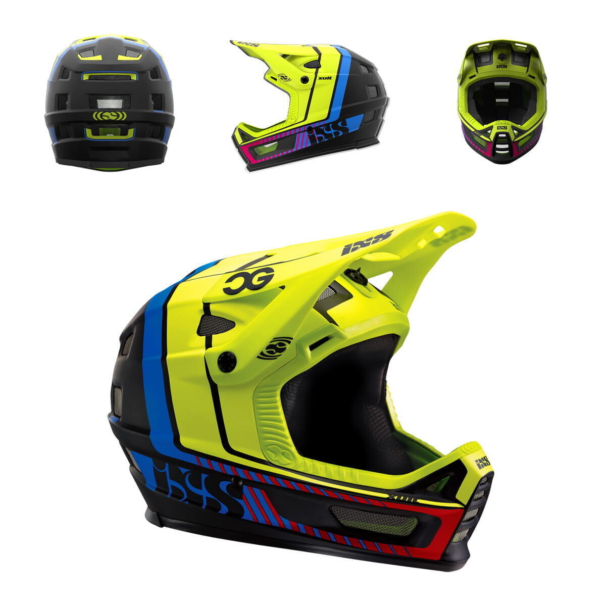 

Шлем XULT Enduro/DH — зеленый IXS, черный