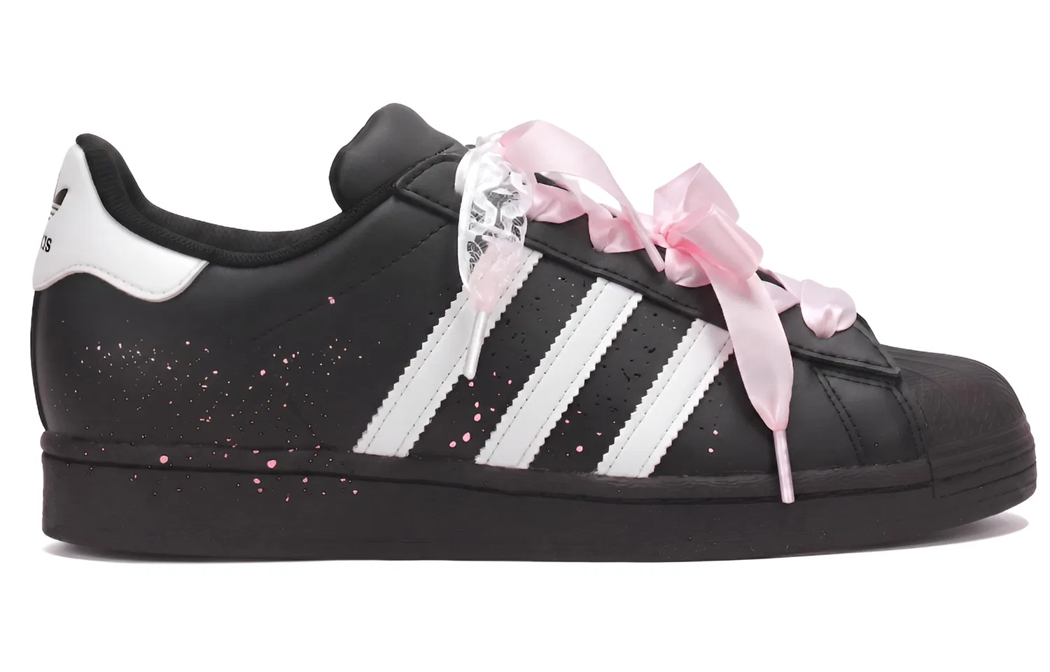 Детские кроссовки для скейтбординга Adidas Originals Superstar 2, Black — фото 4
