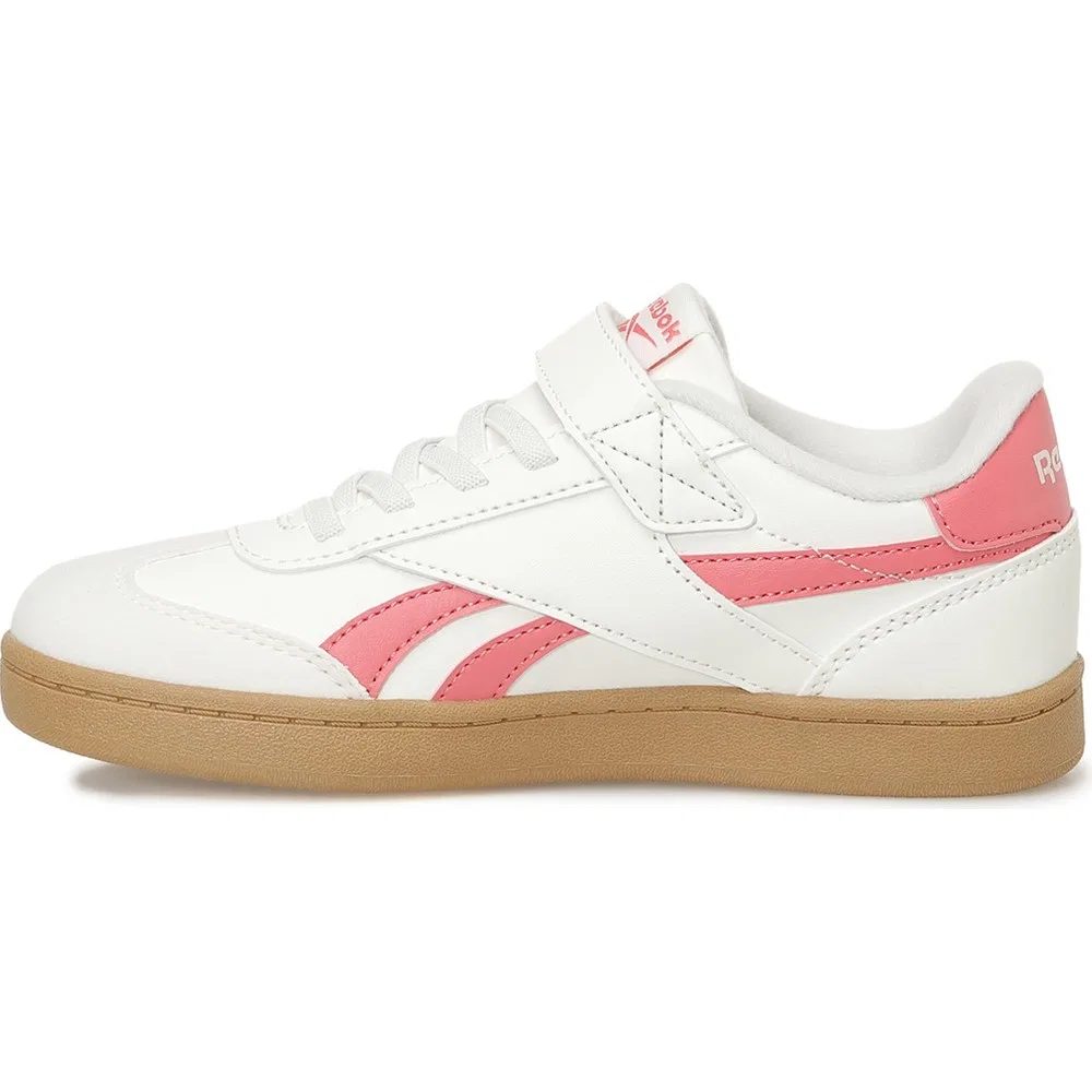Кроссовки детские Reebok Smash Edge Elastıc для девочек, на эластичных шнурках, светло-бежевые — фото 3