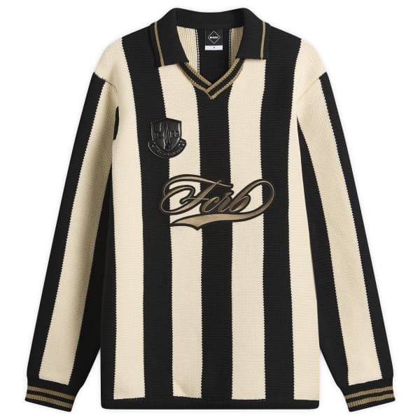 

Футбольная рубашка в полоску, вязаная F.C. Real Bristol, черный