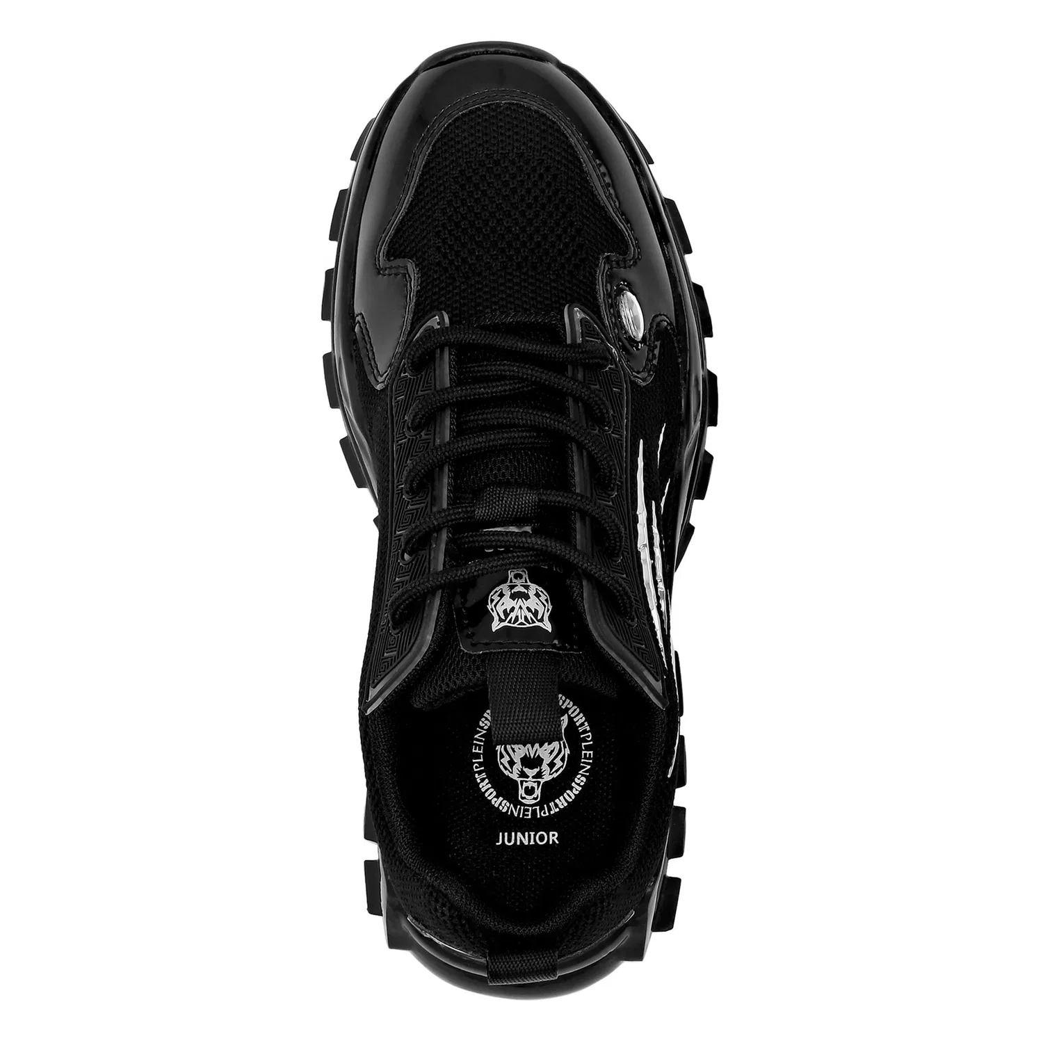Детские белые кроссовки Runner PLEIN SPORT, Black — фото 2