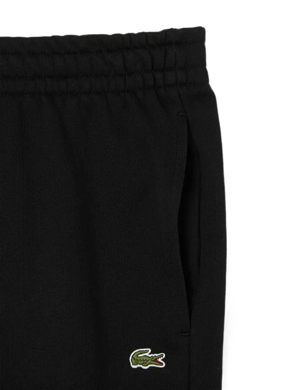 Спортивные брюки с нашивкой в виде логотипа Lacoste, черный — фото 2