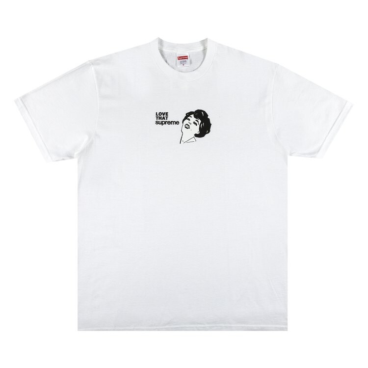 

Футболка Supreme Love That Tee 'White', белый