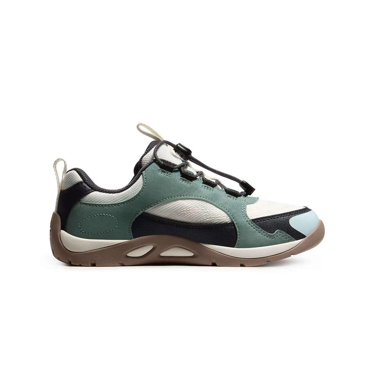 Детские кроссовки для мальчиков с закрытым носком FILA KIDS, White/Ice Green — фото 3