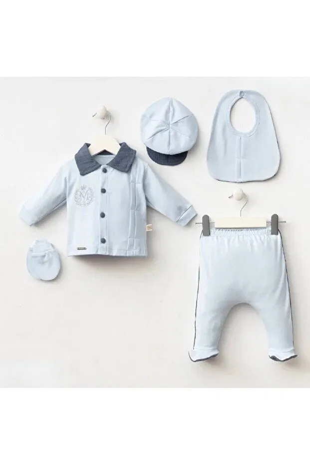 Детский комплект одежды для мальчиков хлопковый Thomas crested Cherub Baby, Blue — фото 2