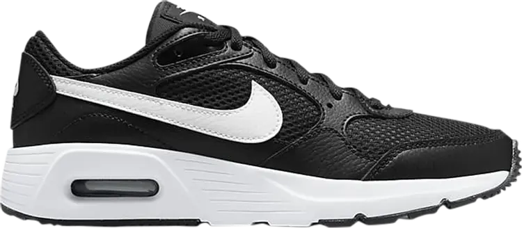 

Кроссовки Nike Air Max SC GS 'Black White', черный
