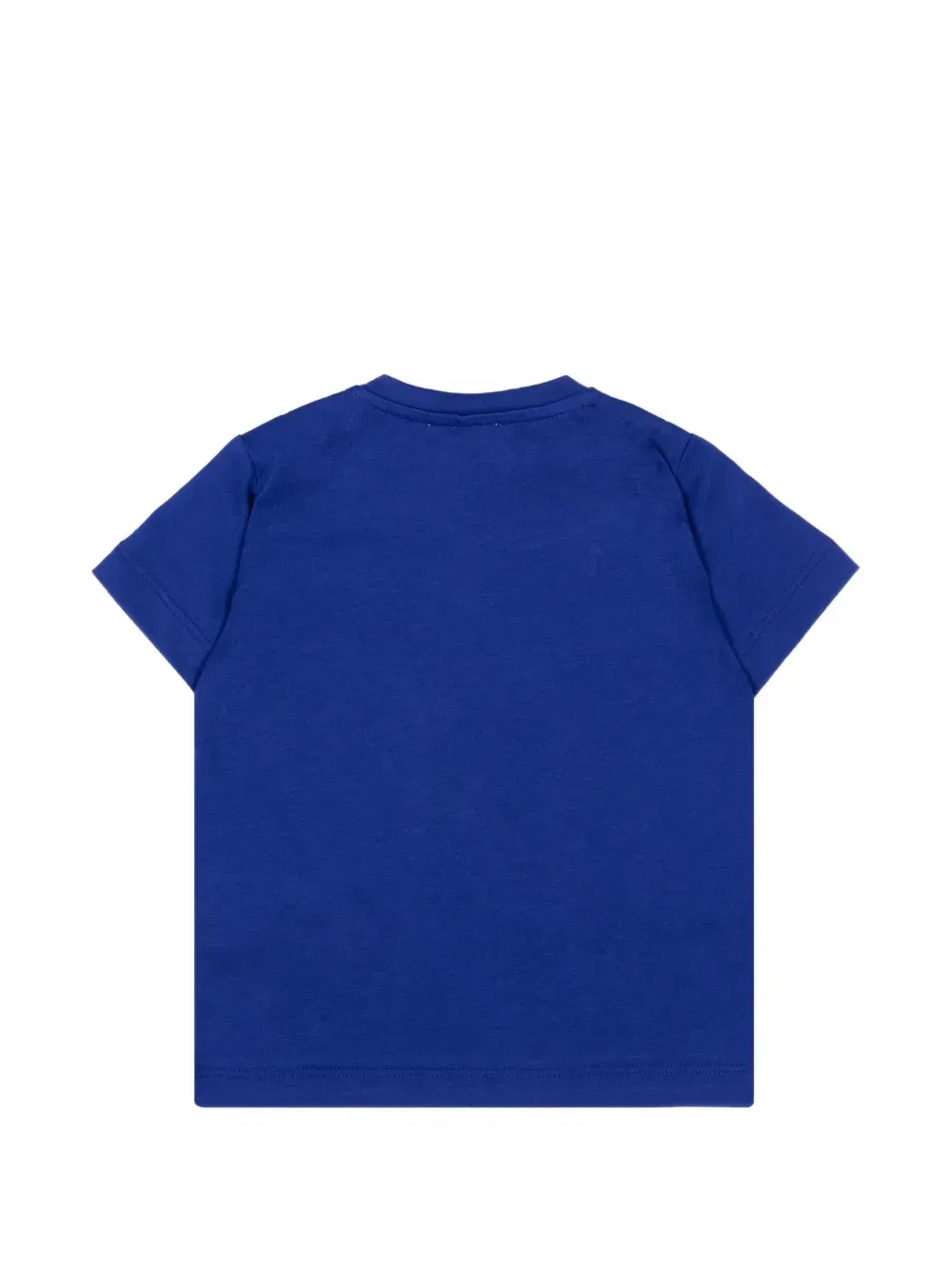 Футболка с принтом Медузы Versace Kids, синий — фото 2