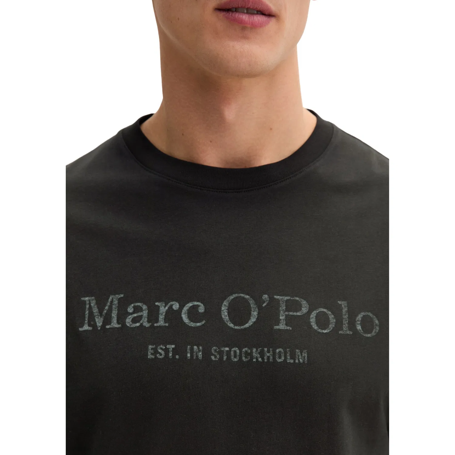 Детская футболка с логотипом Marc O'Polo, Black — фото 4