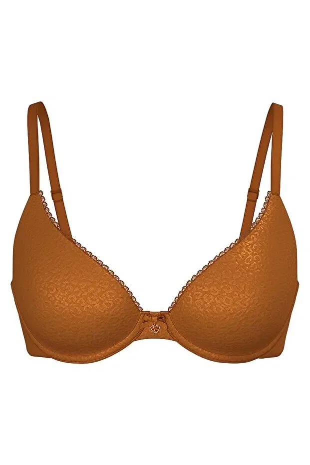 Женский бюстгальтер push-up с проволочной чашкой Victoria'S Secret, Mustard Yellow — фото 3
