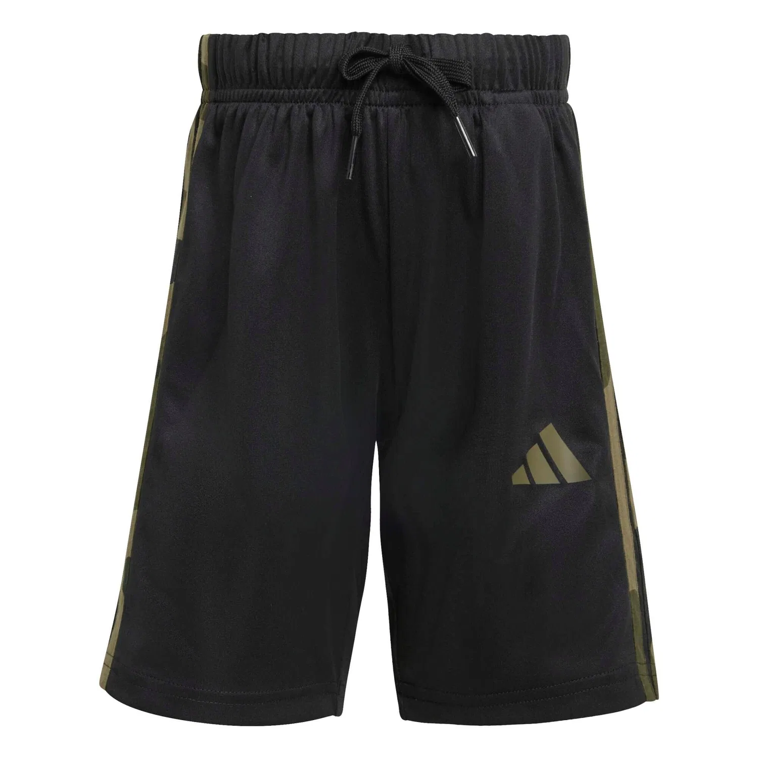 Детский спортивный комплект с камуфляжным принтом Train Essentials Adidas, Olivgrun Schwarz — фото 2