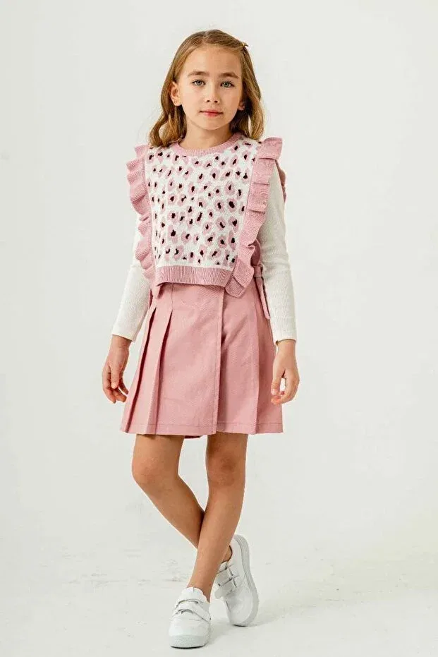 Детский комплект шорт для девочек Minigimin Cicileri, Pink
