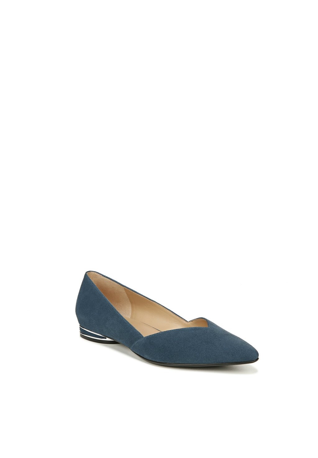 Балетки классические SKIMMERS HAVANA Naturalizer, цвет oceanic blue suede — фото 2