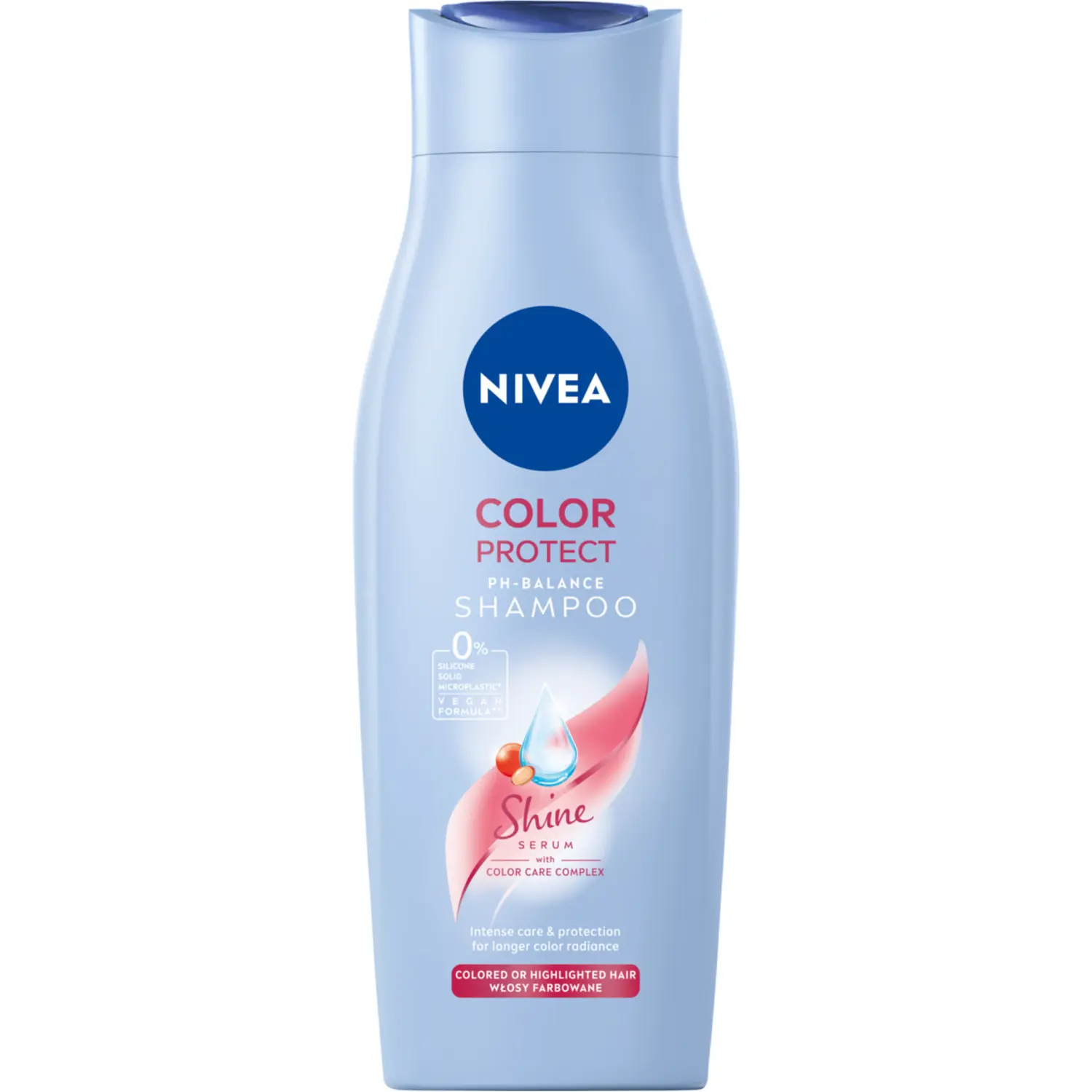 

Nivea Color Care & Protect шампунь для волос с маслом макадамии для защиты цвета волос, 400 мл