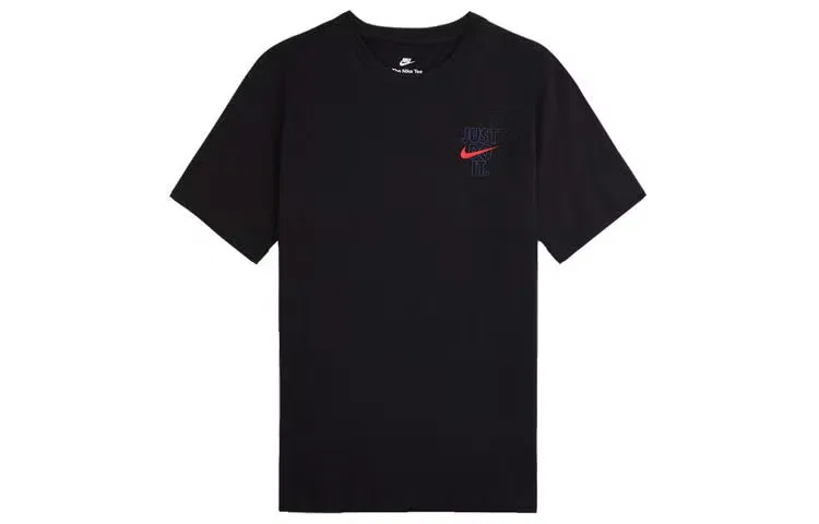 Футболка с принтом As Nsw Gaokao Nike, черная