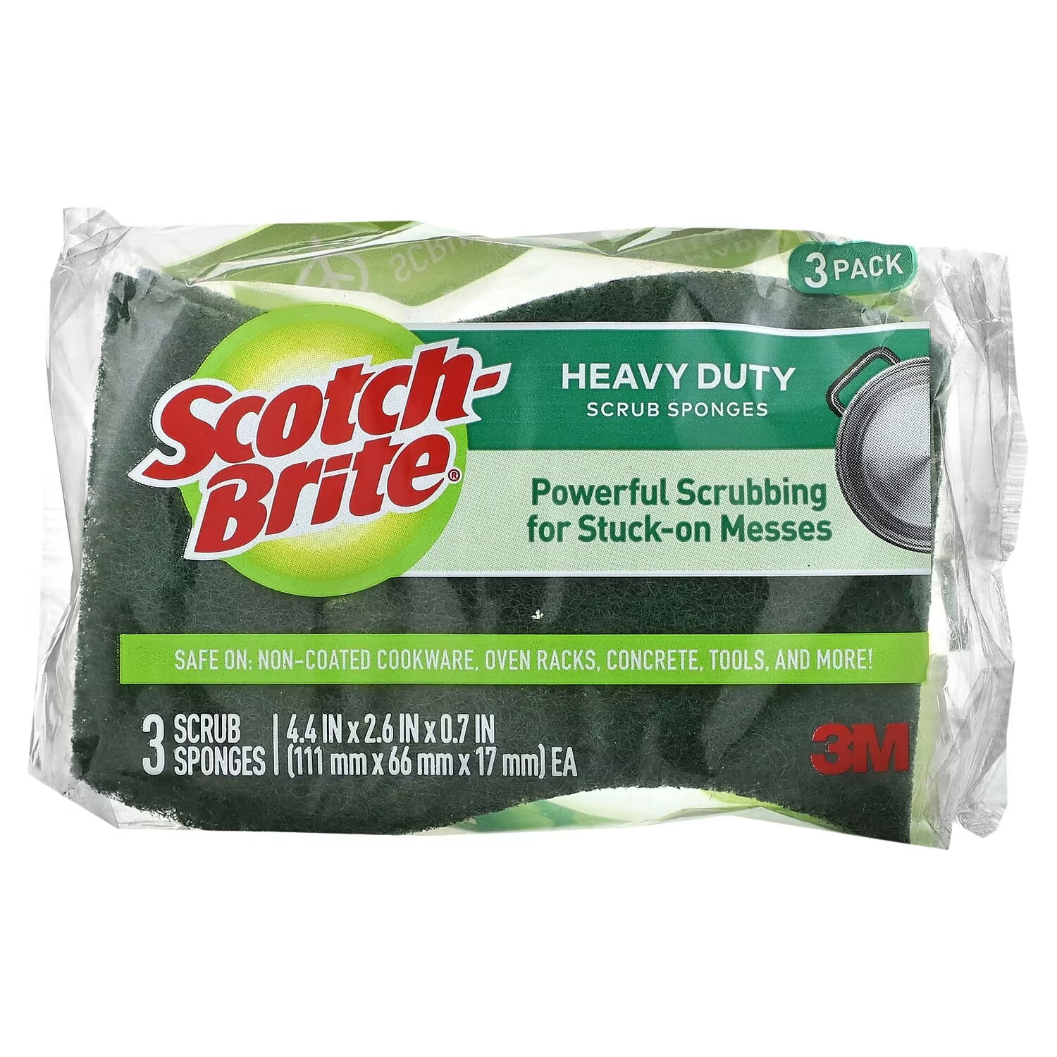 

Губки-скрабы Scotch-Brite Heavy Duty