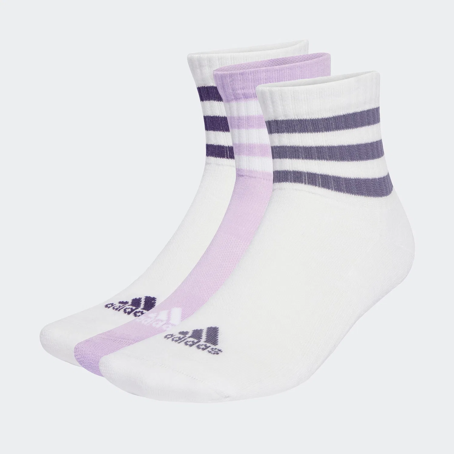 Мужские спортивные носки с низким вырезом Adidas Performance, White / Powder Plum