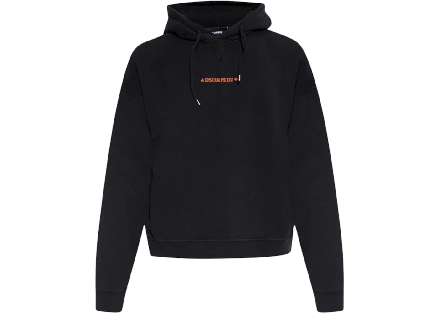 Мужская худи с логотипом Cipro Fit Small Logo Hoodie Dsquared2, Black
