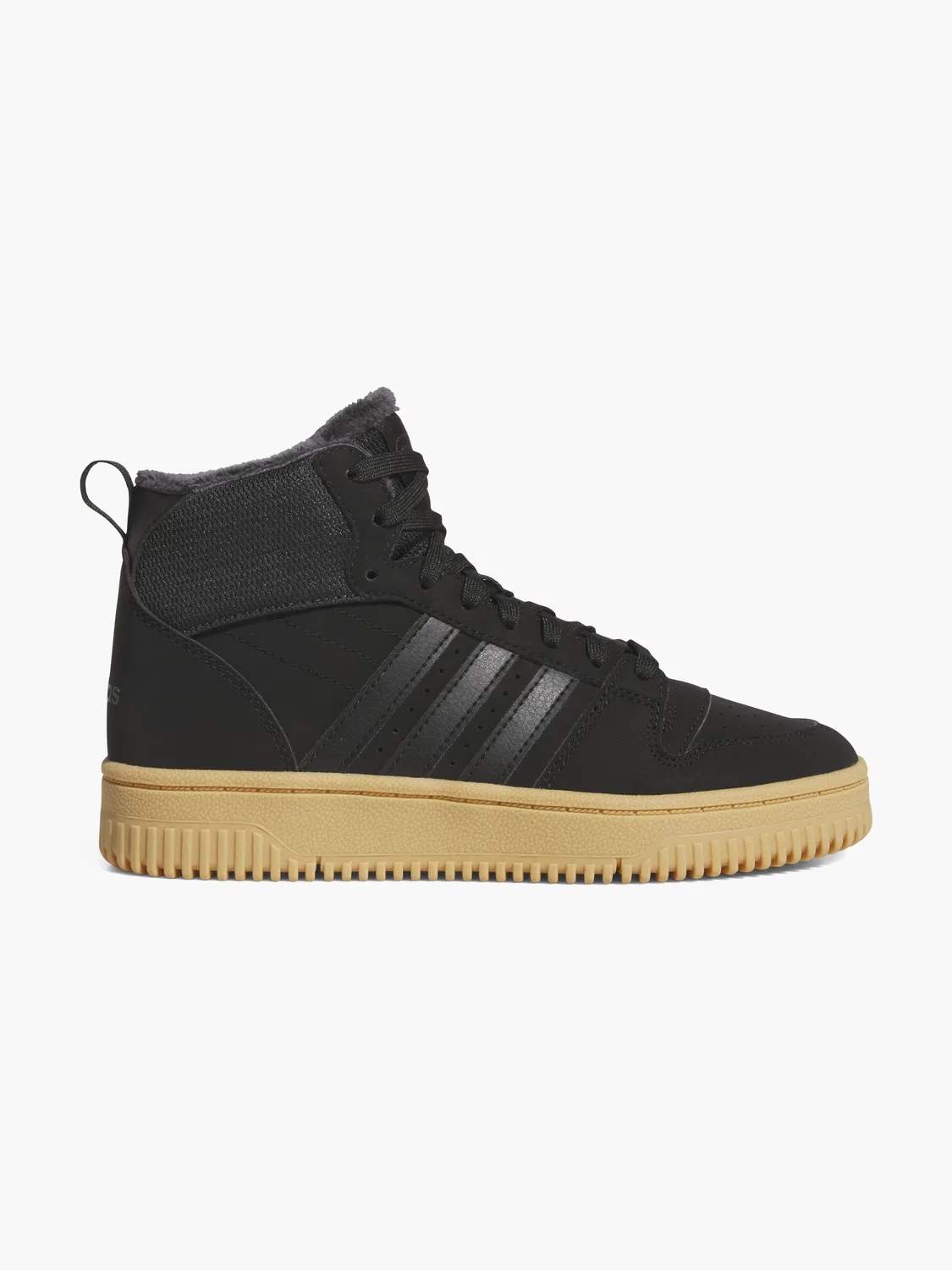 Детские высокие кроссовки BREAK START MID J WINTERIZED Adidas, черный