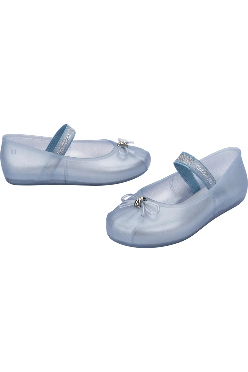 Детские туфли Мэри Джейн с бантом Sophie Mini Melissa, Pearly Blue — фото 3