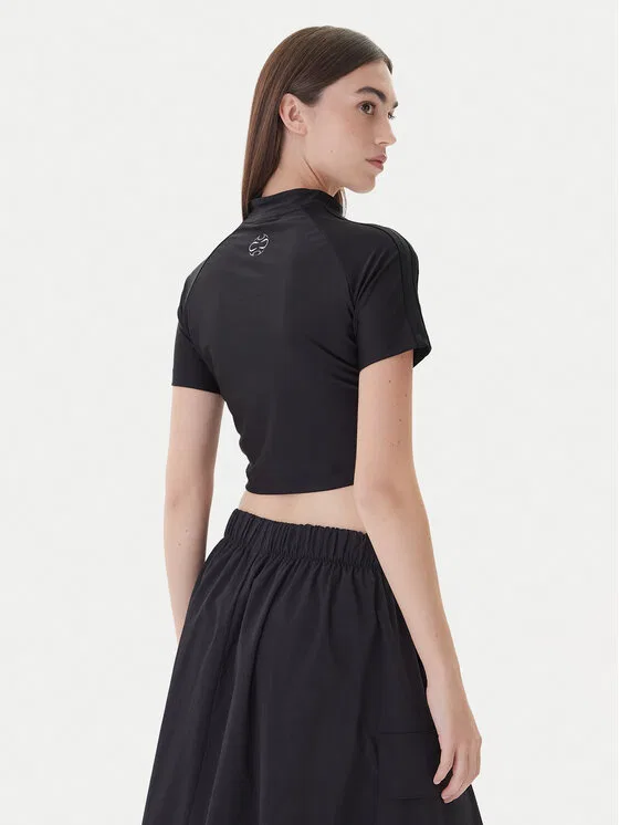 Футболка slim fit Teamgeist adicolor Baby Adidas, черный — фото 3