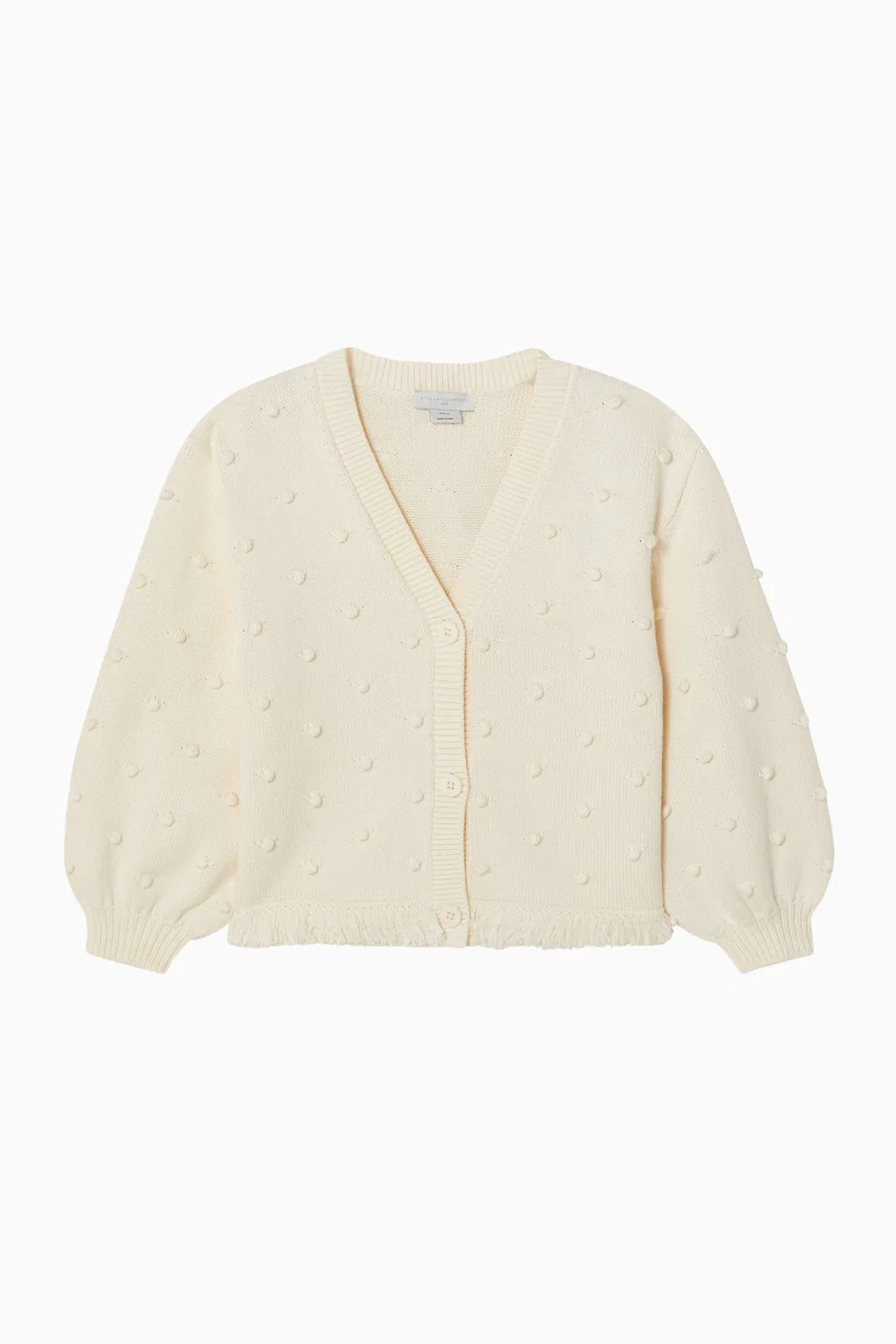 Кардиган с помпонами Pom Pom Cardigan Stella McCartney