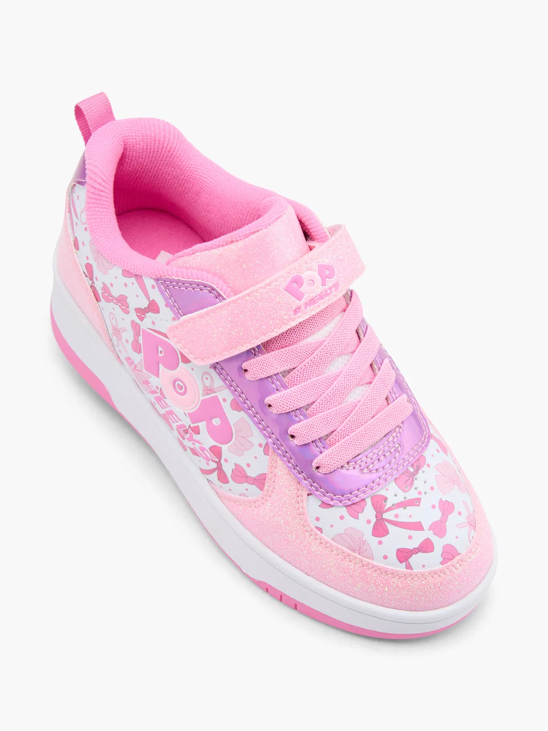 Детские кроссовки с колесиками Heelys, розовый — фото 2