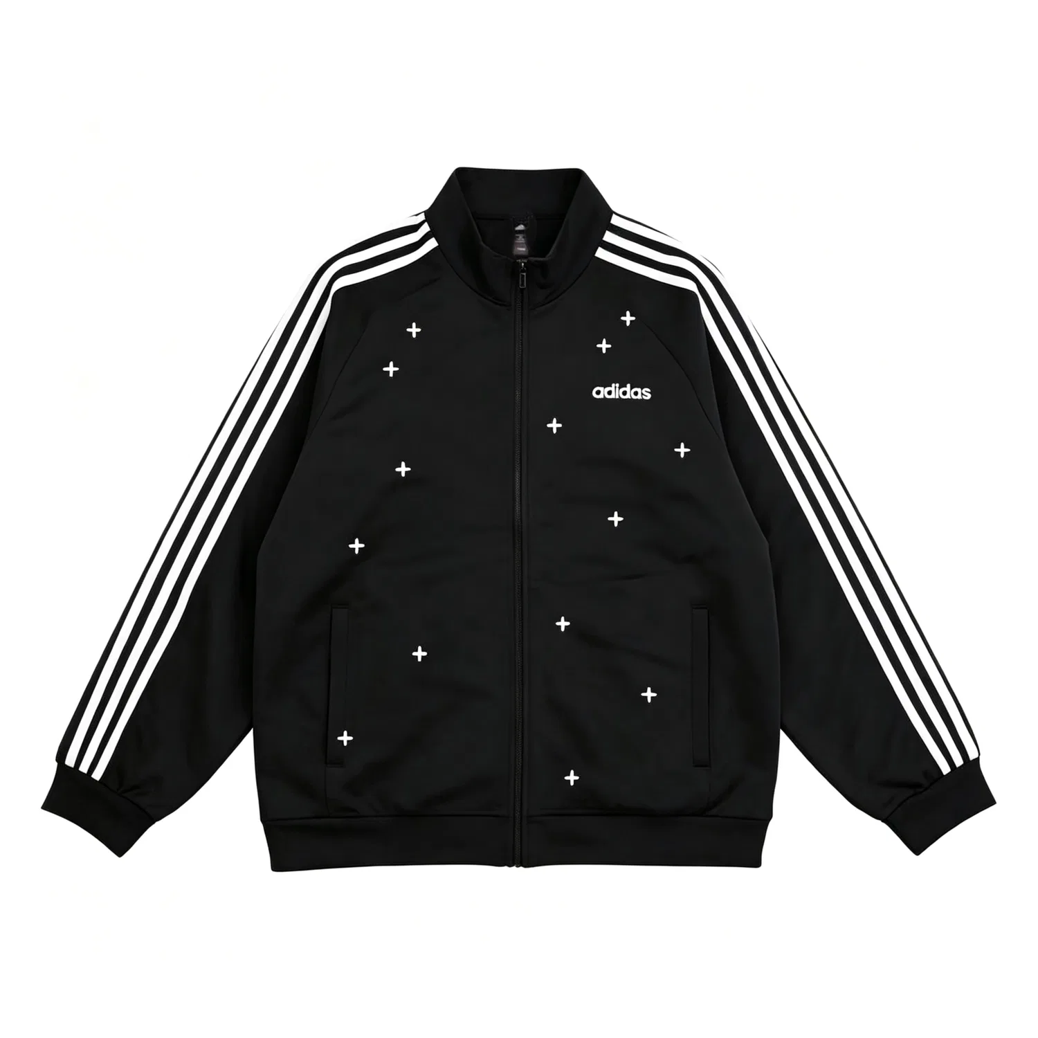 Куртка с воротником-стойкой Adidas, Черный