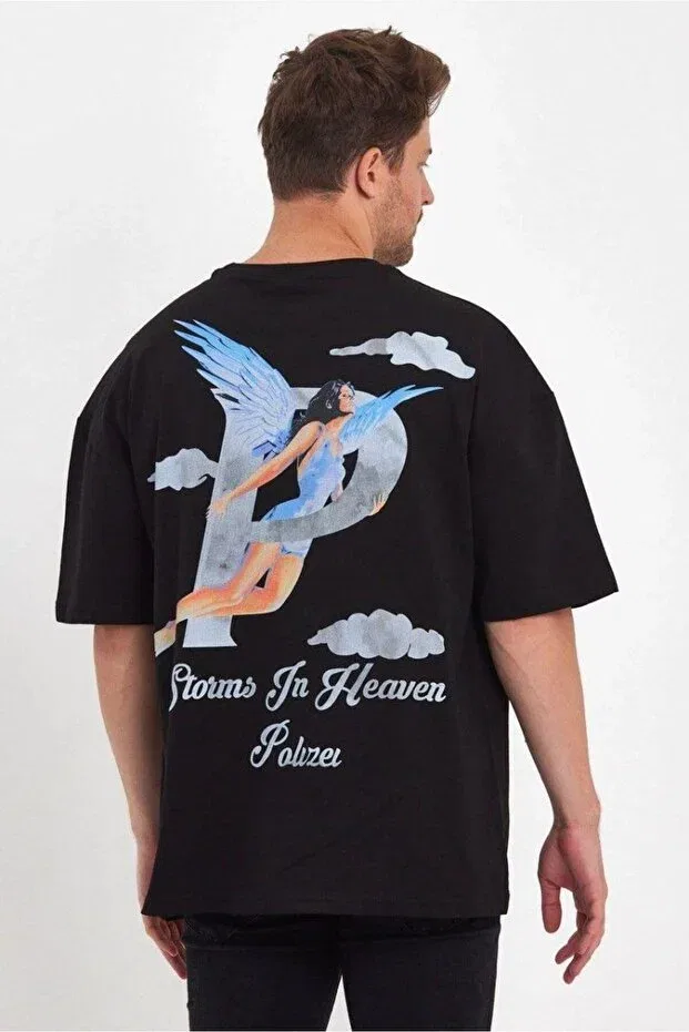 Мужская футболка с принтом Melek Printed T-Shirt Vexor, Black — фото 2