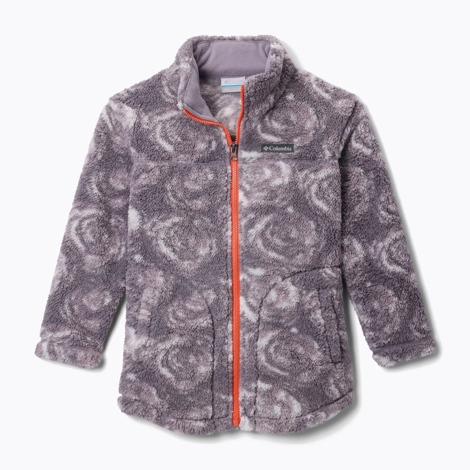 Детский свитшот с принтом West Bend Printed FZ Columbia, Violett
