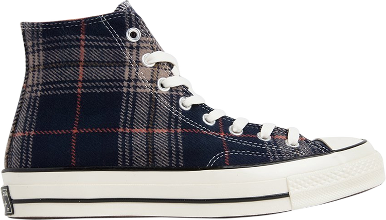 

Кроссовки Converse Chuck Taylor All Star 70 Hi Plaid Pack, синий