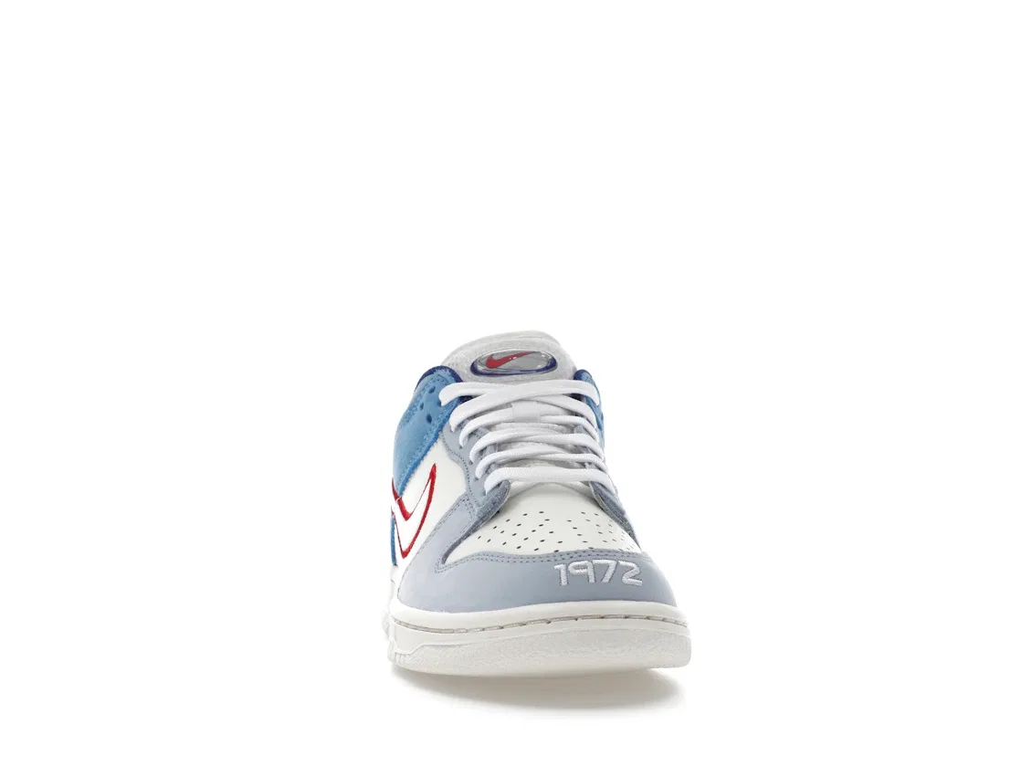Детские кроссовки Lifestyle Nike Dunk Low, Sail/Sail/Light Armory Blue/White — фото 2