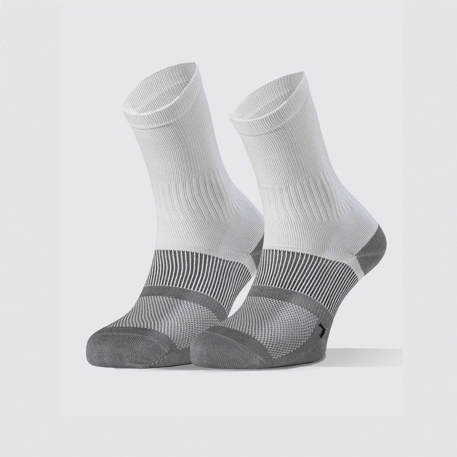 Детские компрессионные носки с противоскользящим покрытием Azza Fencing, White / Grey